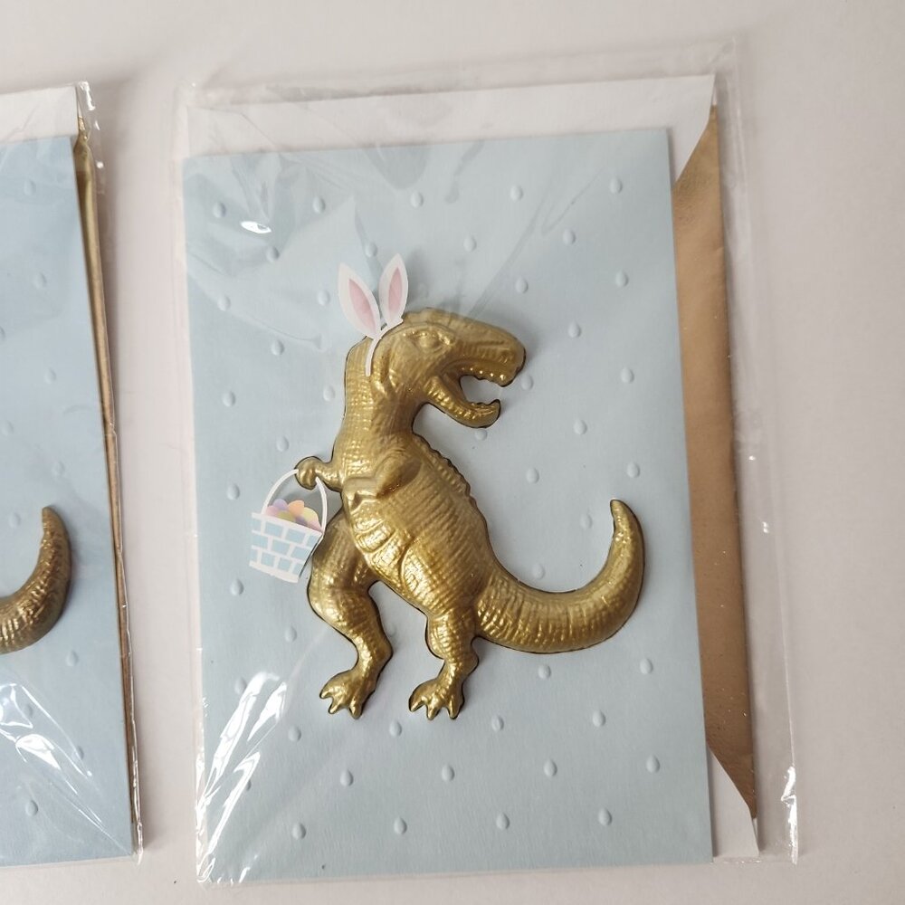 Claire's Girls Easter Bunny Headband Paws Tail Costume Set + hair clips, 2 cards - Picture 8 of 10